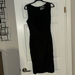 black cocktail dress - bought from anthropologie